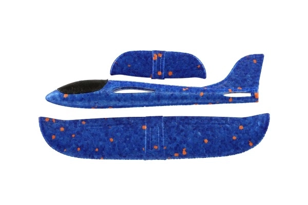 Letadlo házecí polystyrén 22cm 4 barvy v sáčku