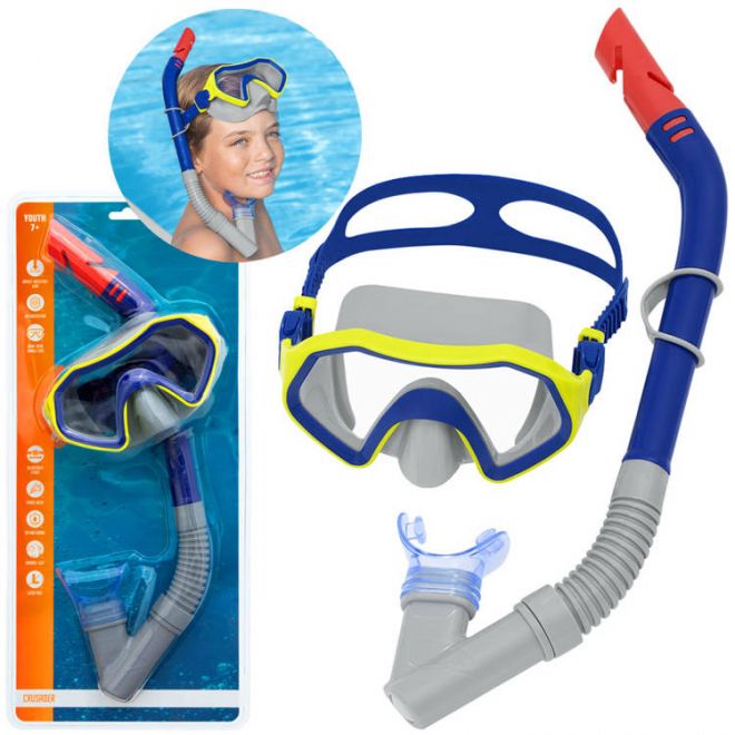 Bestway Šnorchlová maska pro potápění 24025 – červená