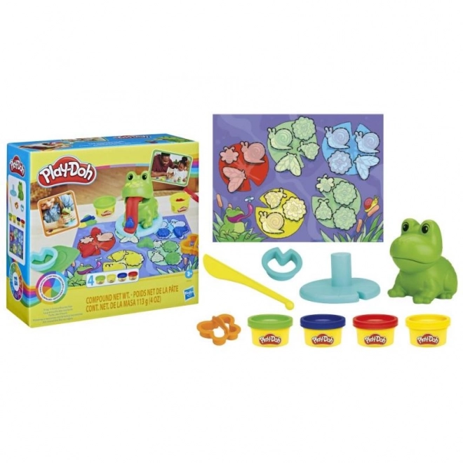 Play-Doh starters žába a učení barev