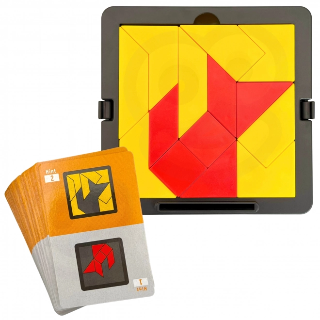 Woopie tangram logická hra kapesní trénink mozku