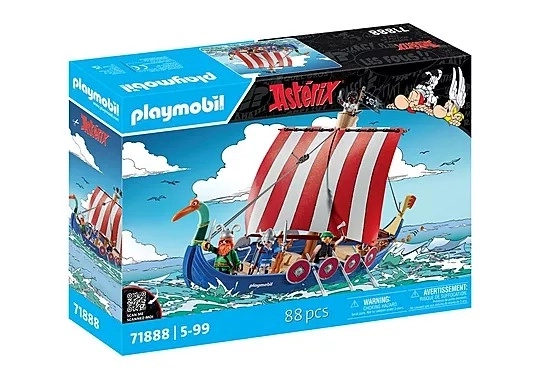 Asterix pirátská loď