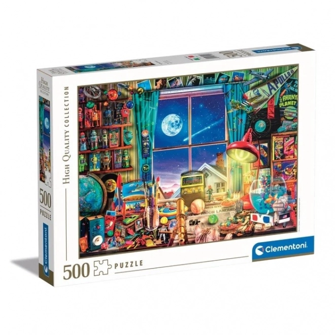 Puzzle 500 dílků Clementoni Měsíc