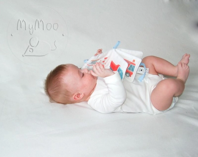 MyMoo Mini soft book - Dopravní prostředky
