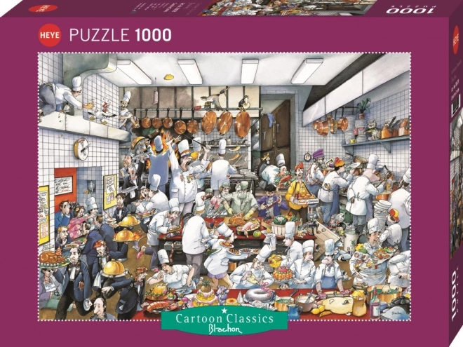 Kreativní puzzle s kuchaři 1000 dílků