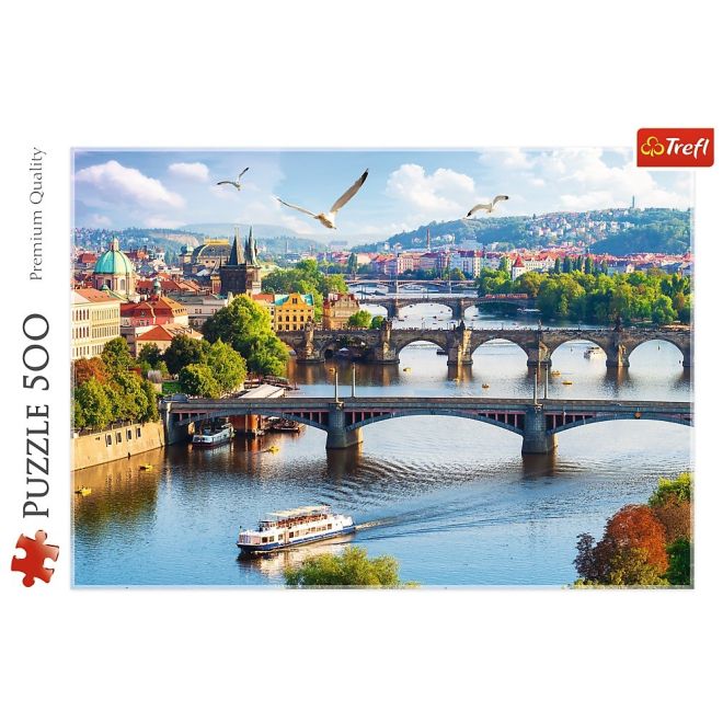 Trefl puzzle Praha - 500 dílků