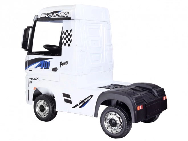 Elektrické auto TIR Mercedes Benz Actros – Bílá