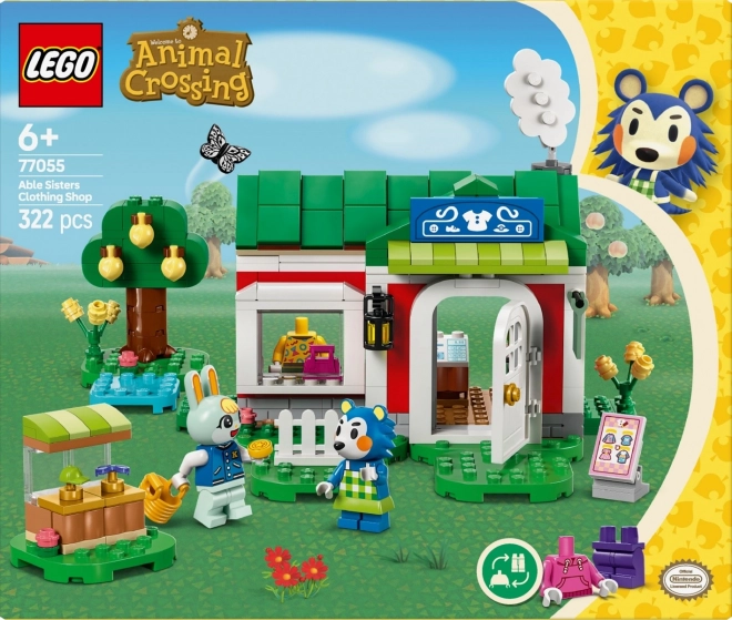 Lego Animal Crossing 77055 Obchod s oblečením Able Sisters