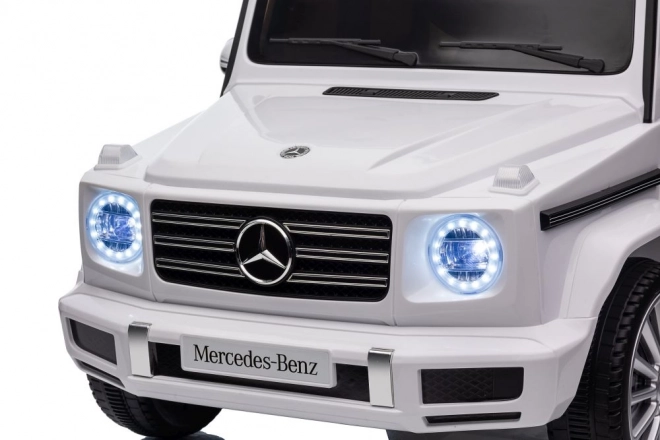 Mercedes G500 White 4x4 Battery Vehicle