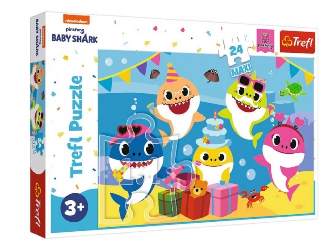 Puzzle 24 Maxi Jolly Baby Shark