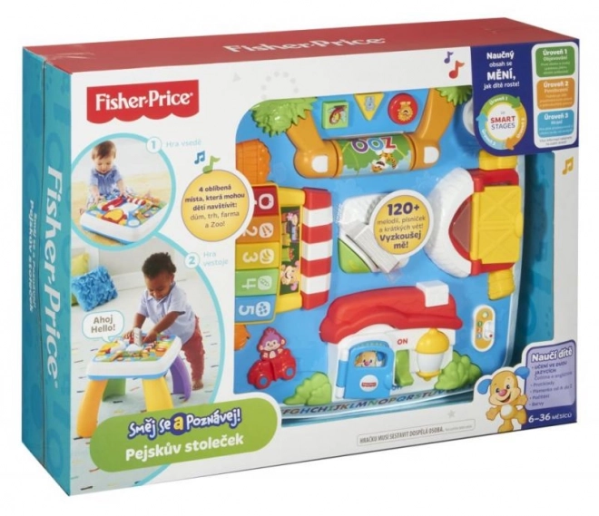 Pejskův stoleček Smart Stages od Fisher-Price