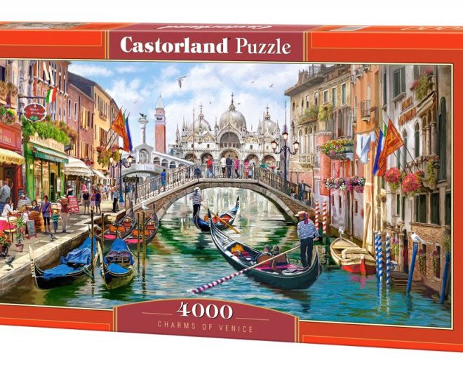 Puzzle 4000 prvků Benátky