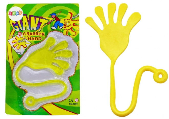 Sticky Handle Flexible Glut Slime žlutý