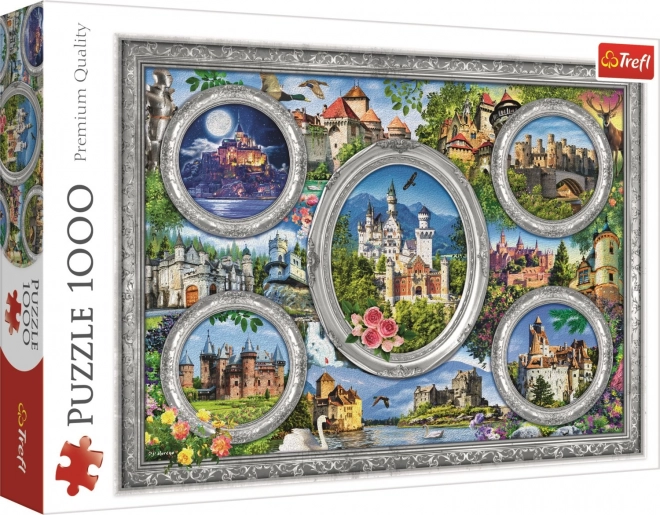 Puzzle světové zámky 1000 dílků