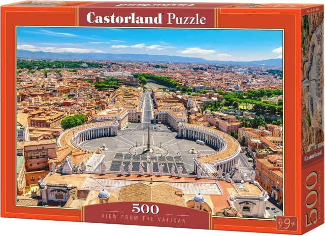 Puzzle 500 dílků výhled na Vatikán