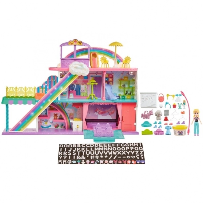 Polly Pocket duhové nákupní centrum