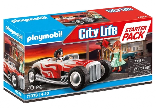 Playmobil 71078 Starter Pack Hot Rod