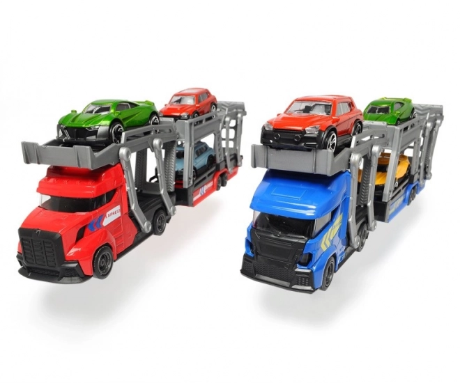 Autotransportér 28 cm + 3 autíčka, 2 druhy