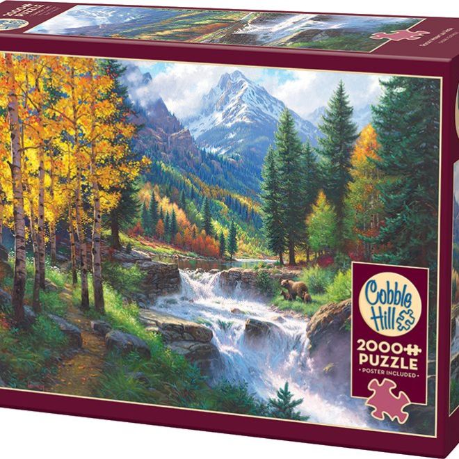 COBBLE HILL Puzzle Vznešená hora Rocky Mountain 2000 dílků