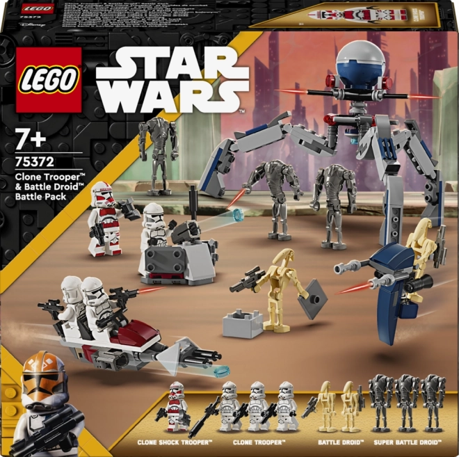 LEGO® Star Wars™ 75372 Bitevní balíček klonového vojáka a bitevního droida