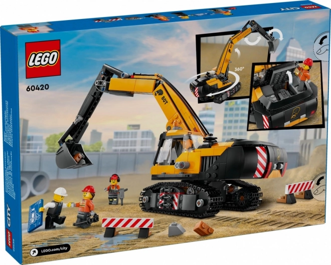 LEGO City 60420 Žlutý bagr