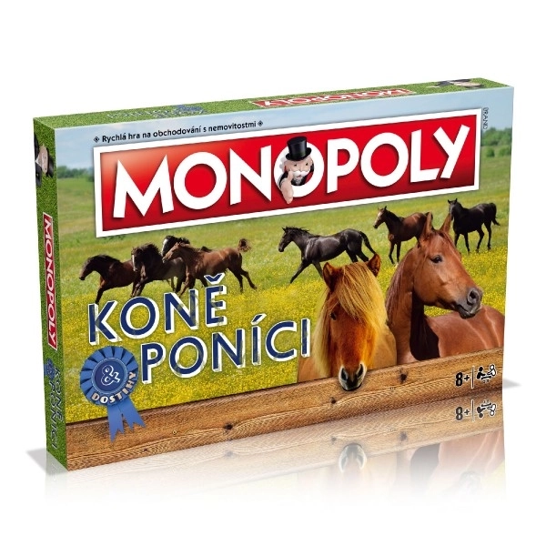 Monopoly Koně a poníci společenská hra v krabici 40x27x5,5cm