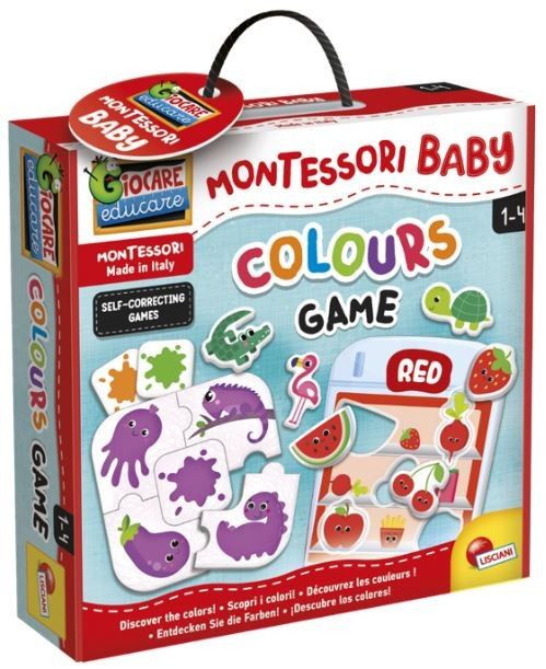 Montessori Baby - Hra s barvami