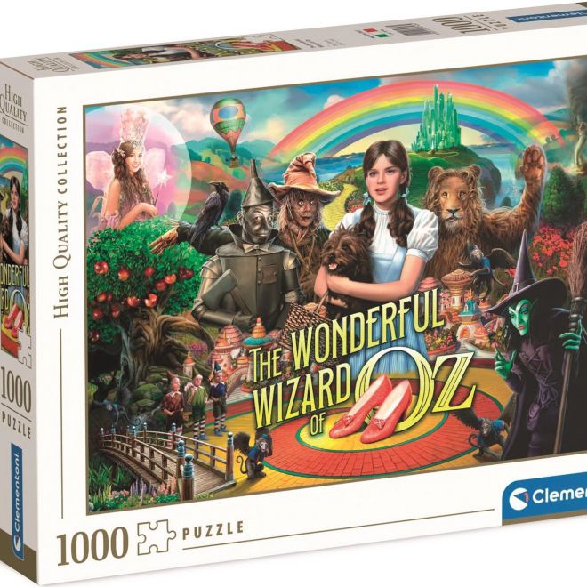CLEMENTONI Puzzle Čaroděj ze země Oz 1000 dílků