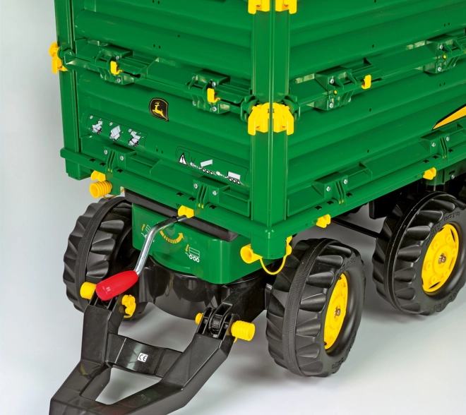 Rolly Toys zelená rolovací vyklápěcí přívěs