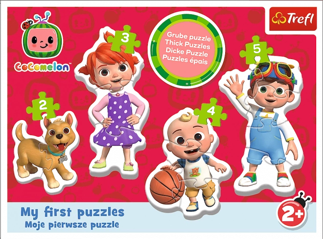 TREFL Baby puzzle Cocomelon 4v1 (2,3,4,5 dílků)