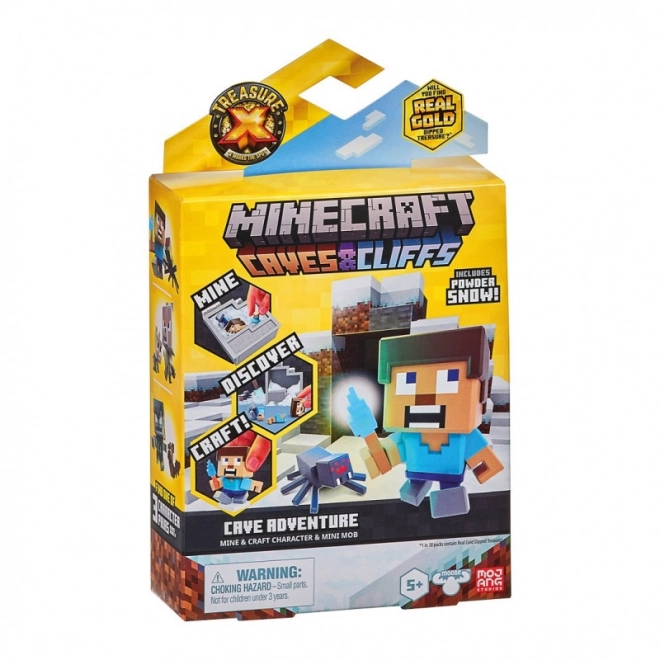 Figurky z Minecraftu Jeskyně a útesy - Dobrodružství v jeskyni pokladů X