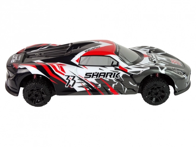 Sportovní auto R/C 1:8 šedobílé