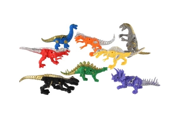 Dinosaurus/Drak 8ks plast 14-17cm v sáčku 22x35x7cm