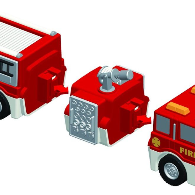 Magnetické dopravní prostředky hasiči MalBlo