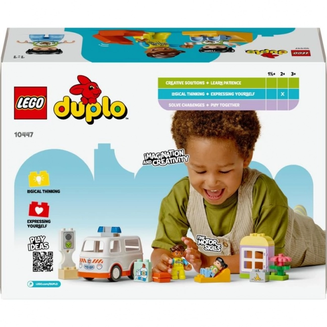 LEGO Duplo Městečko Ambulance s řidičem