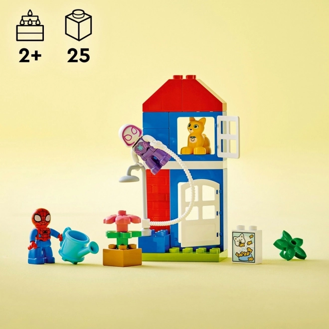 Stavebnice DUPLO Spider-Man - Dobrodružství doma