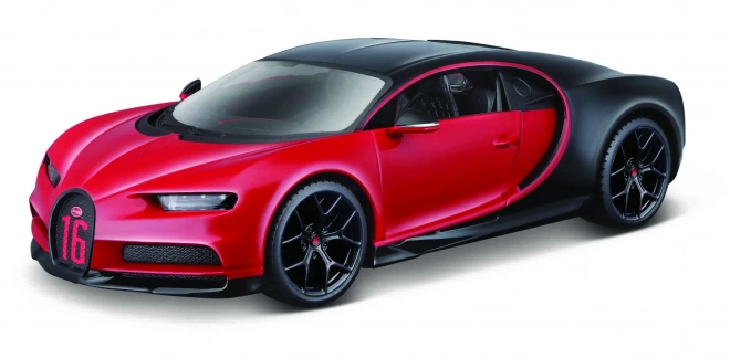 Model auta Bburago Bugatti Chiron Sport červený 1:32