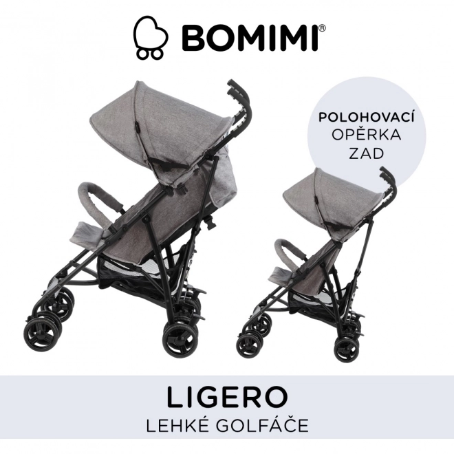 Bomimi LIGERO golfky, GREY melange