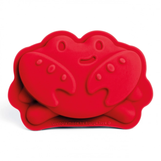 Bigjigs Toys Silikonové formičky červené Cherry