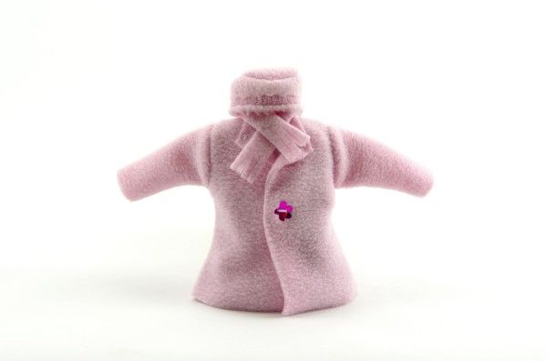 Kabátek pro panenky – Růžový