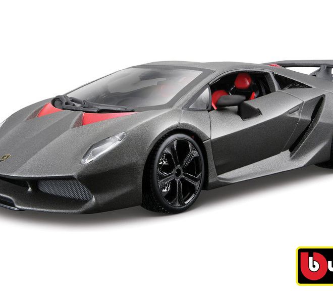 Bburago Plus Lamborghini Sesto Elemento Metallic šedá 1:24