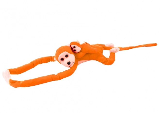 Plyšová dětská opička Orange Mascot se zvukem 70 cm