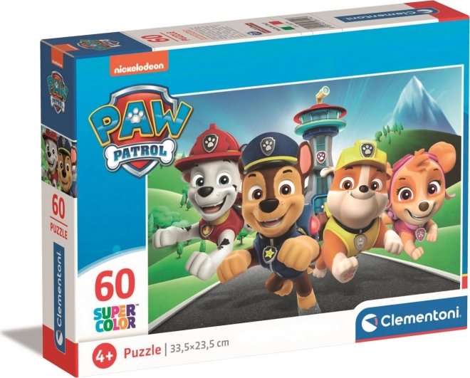 CLEMENTONI Puzzle Tlapková patrola 60 dílků