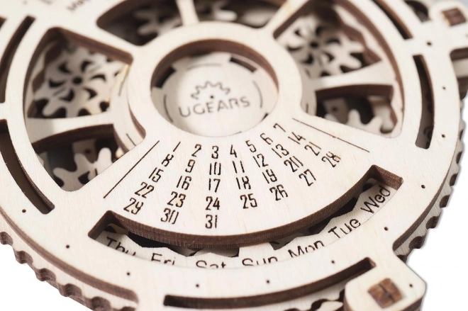 UGEARS 3D puzzle Kalendář 32 dílků