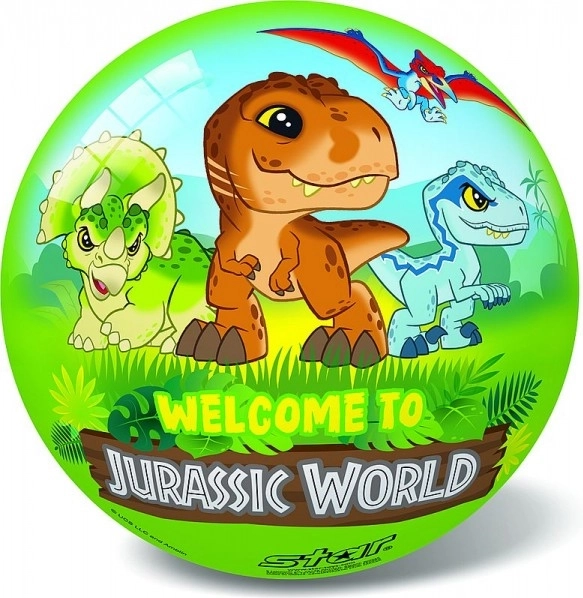 Míč s dinosaury 14 cm pro děti