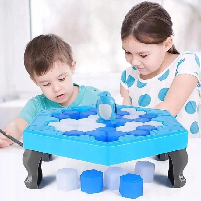 Zábavná společenská hra Tučňák na ledě - Penguin Trap
