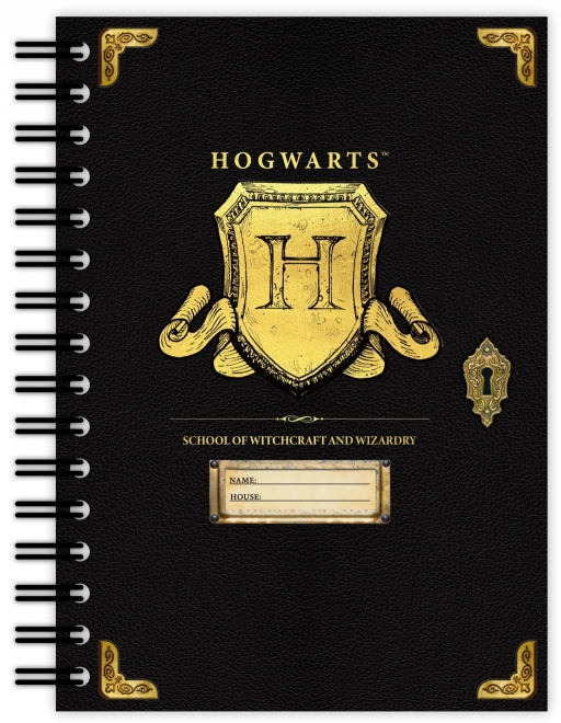 Blok A5 kroužkový Harry Potter Bradavice