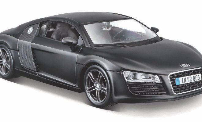 Kompozitní model Audi R8 černá