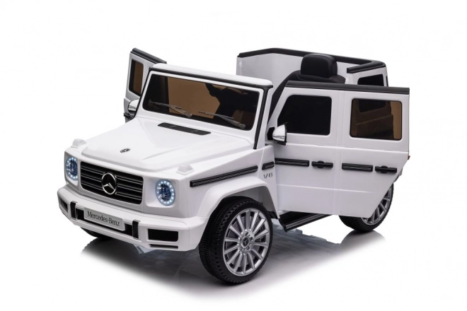 Mercedes G500 White 4x4 Battery Vehicle