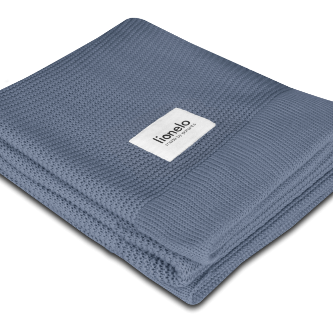 LIONELO Bambusová deka – Blue