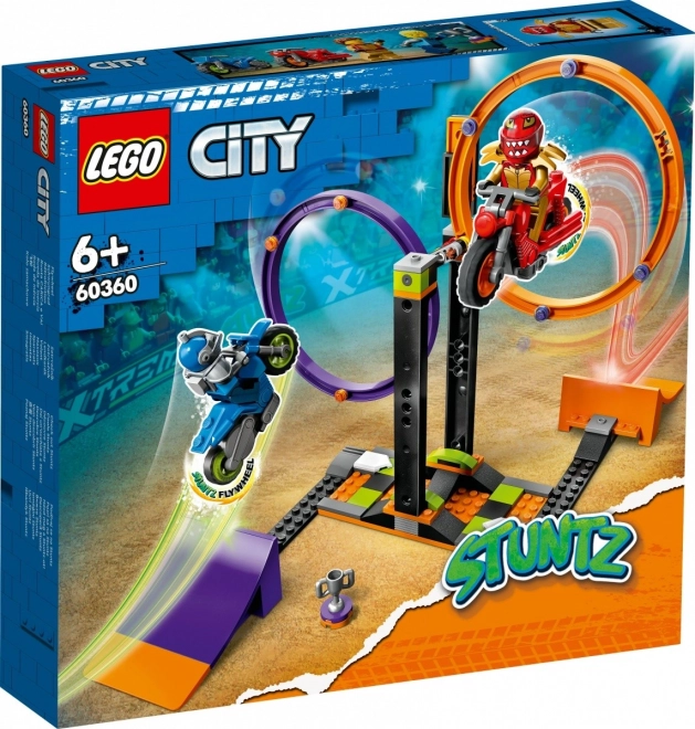 LEGO City 60360 Kaskadérská výzva s rotujícími kruhy